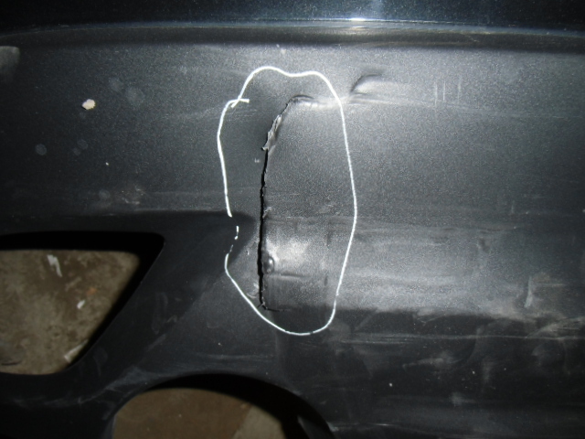 Бампер задний Mazda CX5 (KE) 2011-2015 на Mazda CX5 (KE)