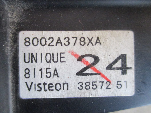 Магнитола Mitsubishi Lancer X 2007-н.в. 8002A378XA  на Mitsubishi Lancer X