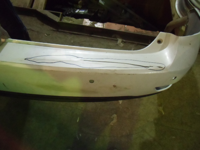 Бампер задний Lexus RX 3 2009-2012 на Lexus RX 3