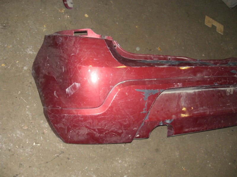 Бампер задний Renault Sandero  2009-2014 на Renault Sandero 