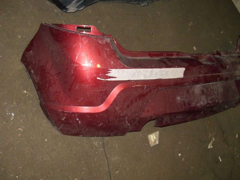 Бампер задний Renault Sandero  2009-2014 на Renault Sandero 