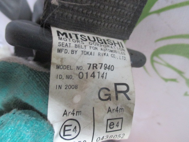 Ремень безопасности Mitsubishi Lancer X 2007-н.в. на Mitsubishi Lancer X