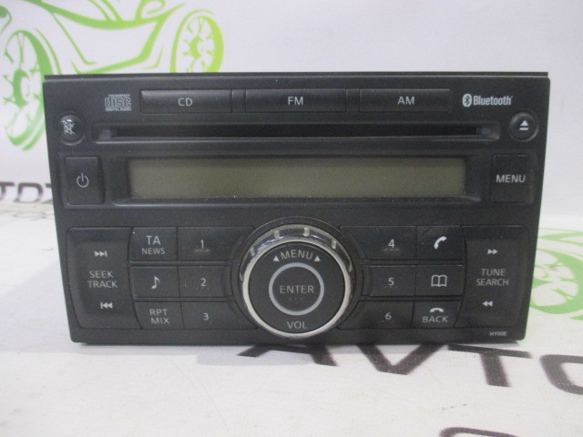 Магнитола Nissan Qashqai J10 2006-2010 28185JD00A на Nissan Qashqai J10