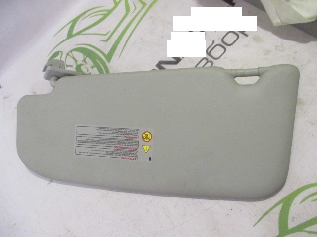 Козырек солнцезащитный (внутри) Nissan Qashqai J10 2006-2010 на Nissan Qashqai J10