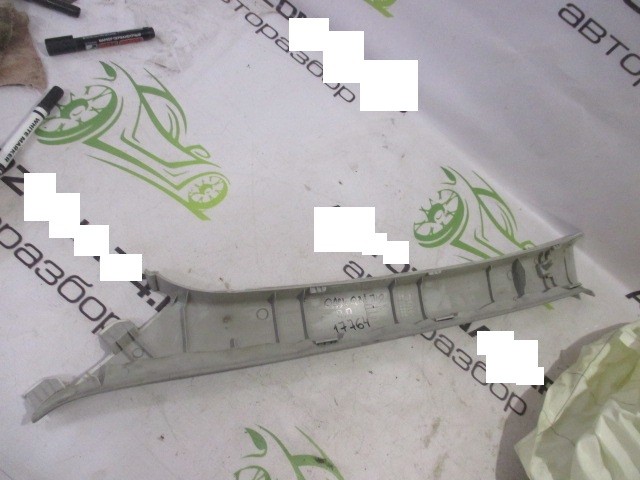 Обшивка стойки Nissan Qashqai J10 2006-2010 на Nissan Qashqai J10