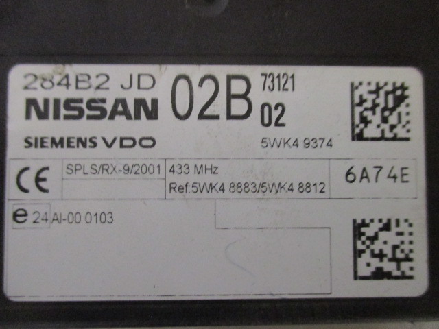 Блок комфорта Nissan Qashqai J10 2006-2010 на Nissan Qashqai J10
