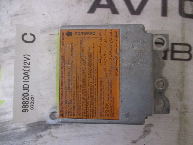 Блок управления AIR BAG Nissan Qashqai J10 2006-2010 на Nissan Qashqai J10