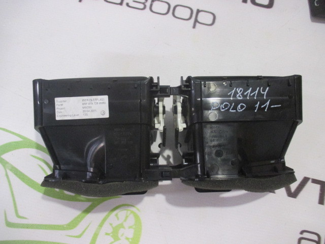 Дефлектор воздушный Volkswagen Polo V 2009-2015 на Volkswagen Polo V
