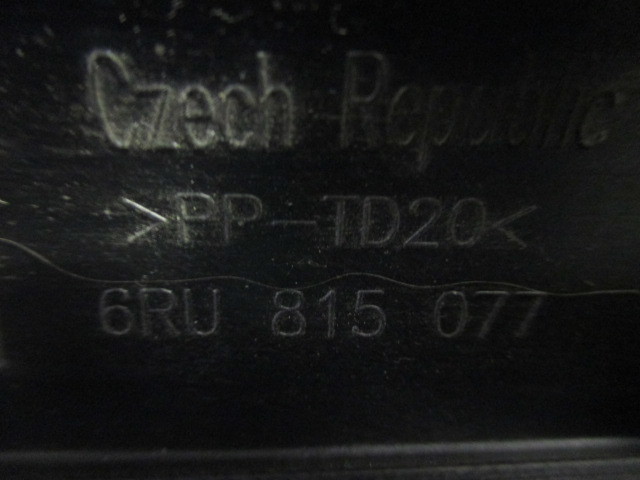 Дефлектор воздушный Volkswagen Polo V 2009-2015 на Volkswagen Polo V
