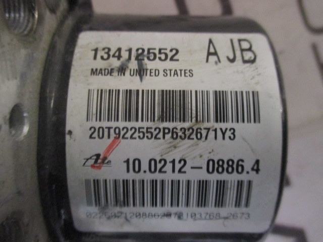 Блок ABS (насос) Opel Astra J 2009-2015 на Opel Astra J