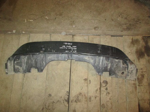 Накладка заднего бампера под номер BMW X5 E70 2006-2010 на BMW X5 E70