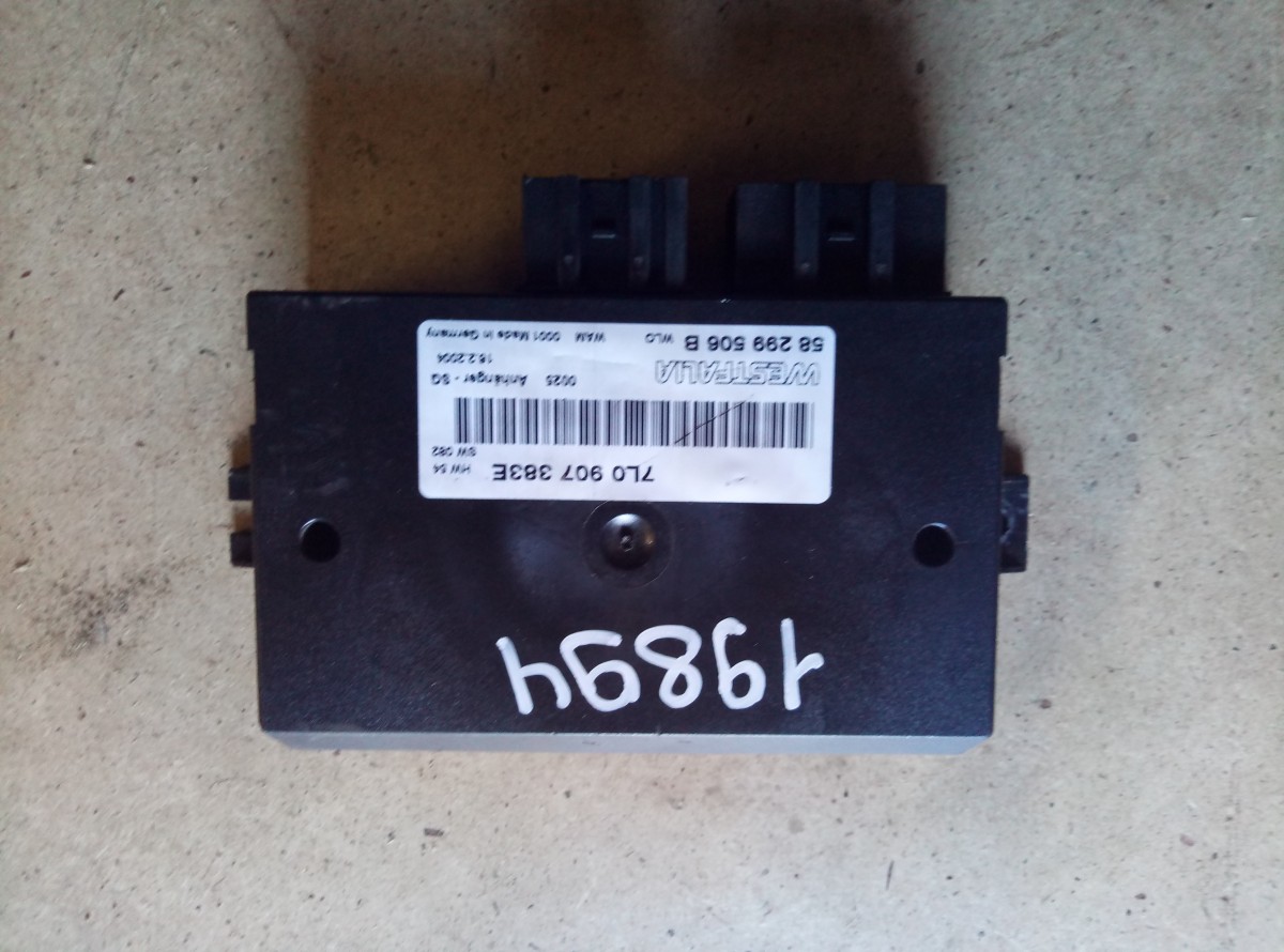 Блок Электронный 7L0907383E Porsche Cayenne 955 2005-2005 на Audi Q5 8R