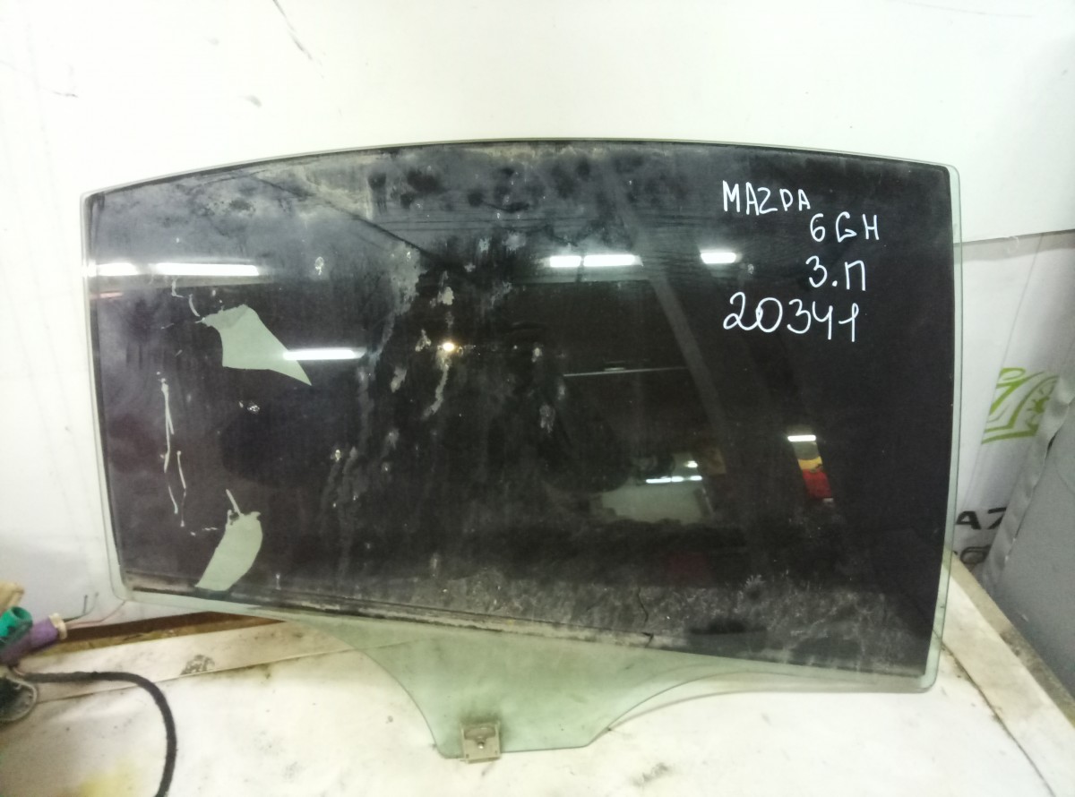 Стекло двери задней правой Mazda 6 GH 2008-2012 на Mazda 6 (GH)