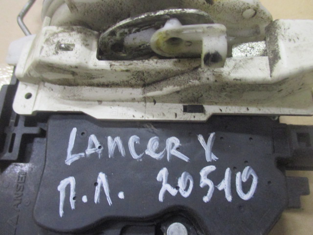 Замок двери передней левой Mitsubishi Lancer X 2007-н.в. на Mitsubishi Lancer X