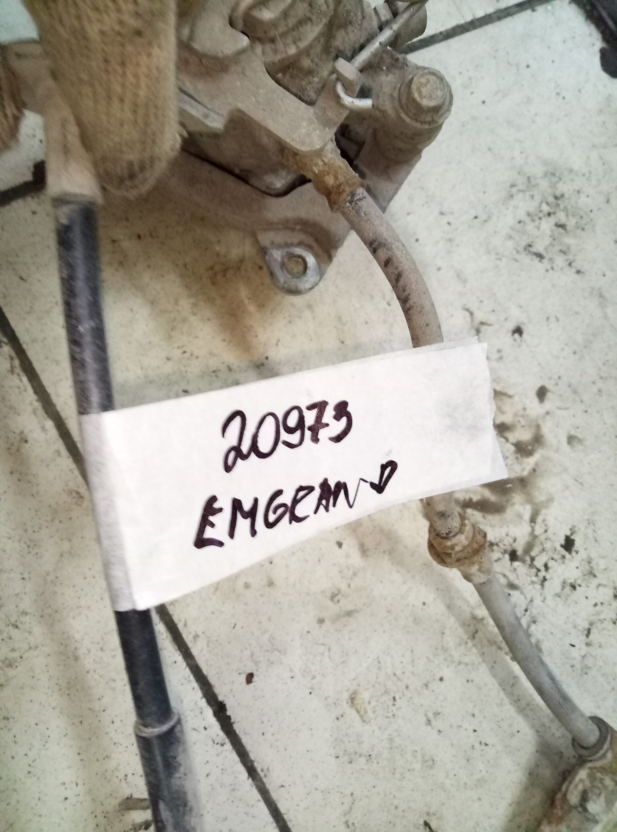 Суппорт задний левый GEELY EMGRAND EC7 на Geely Emgrand EC7 
