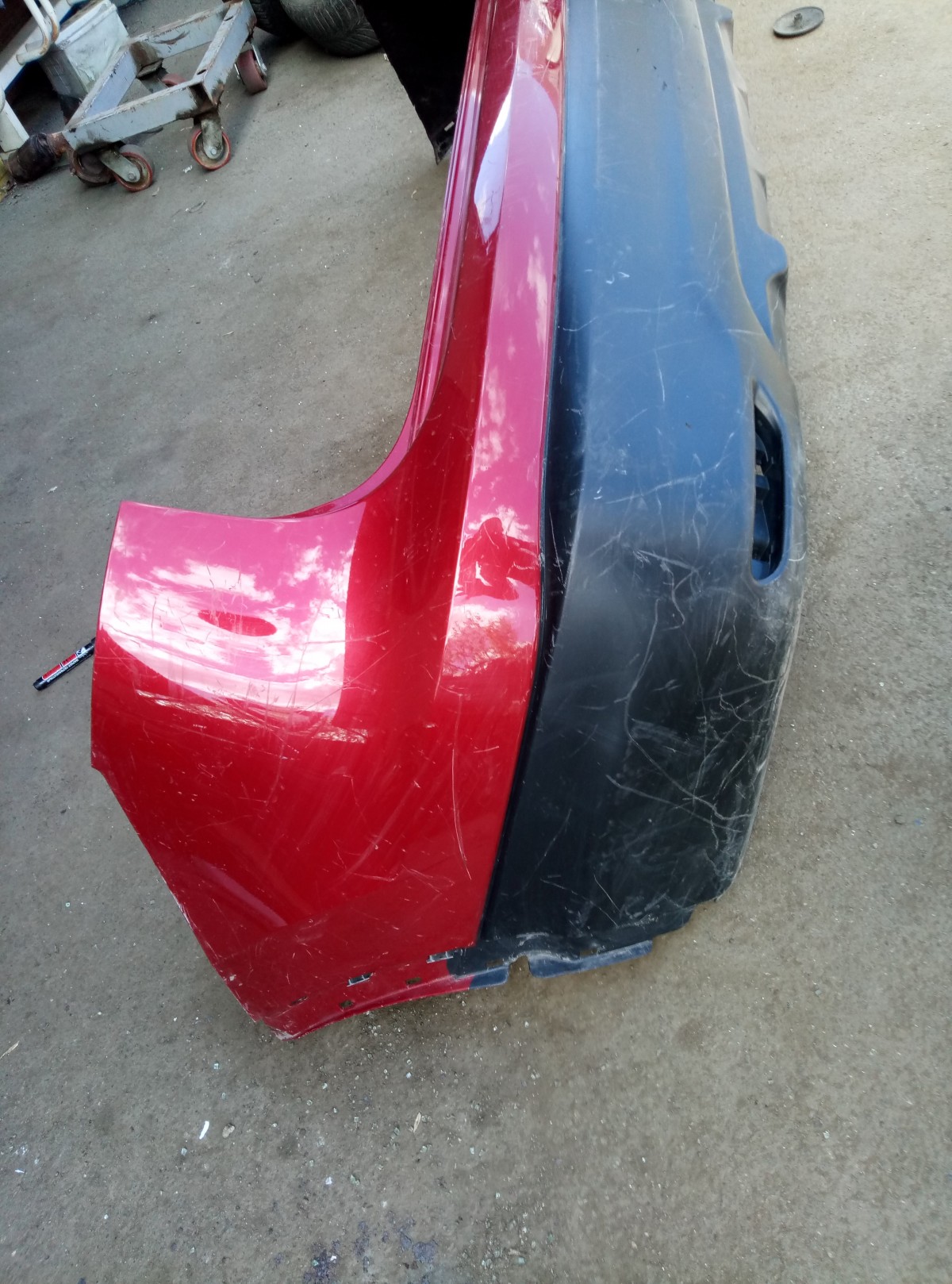 Бампер задний Nissan Qashqai J11   850224EA0H на Nissan Qashqai J11