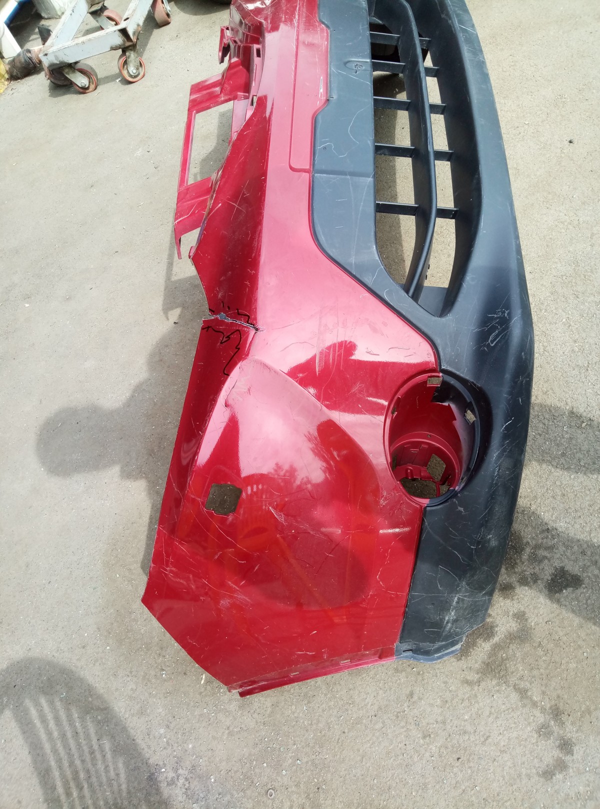 Бампер передний Nissan Qashaqai J11 2013> на Nissan Qashqai J11