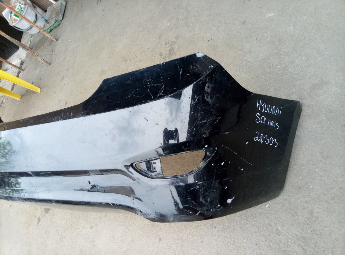 Бампер задний Hyundai Solaris 2011-2015  на Hyundai Solaris 