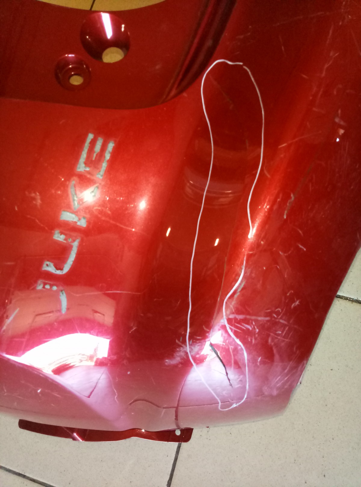 Бампер задний Nissan JUKE 2011- на Nissan Juke 