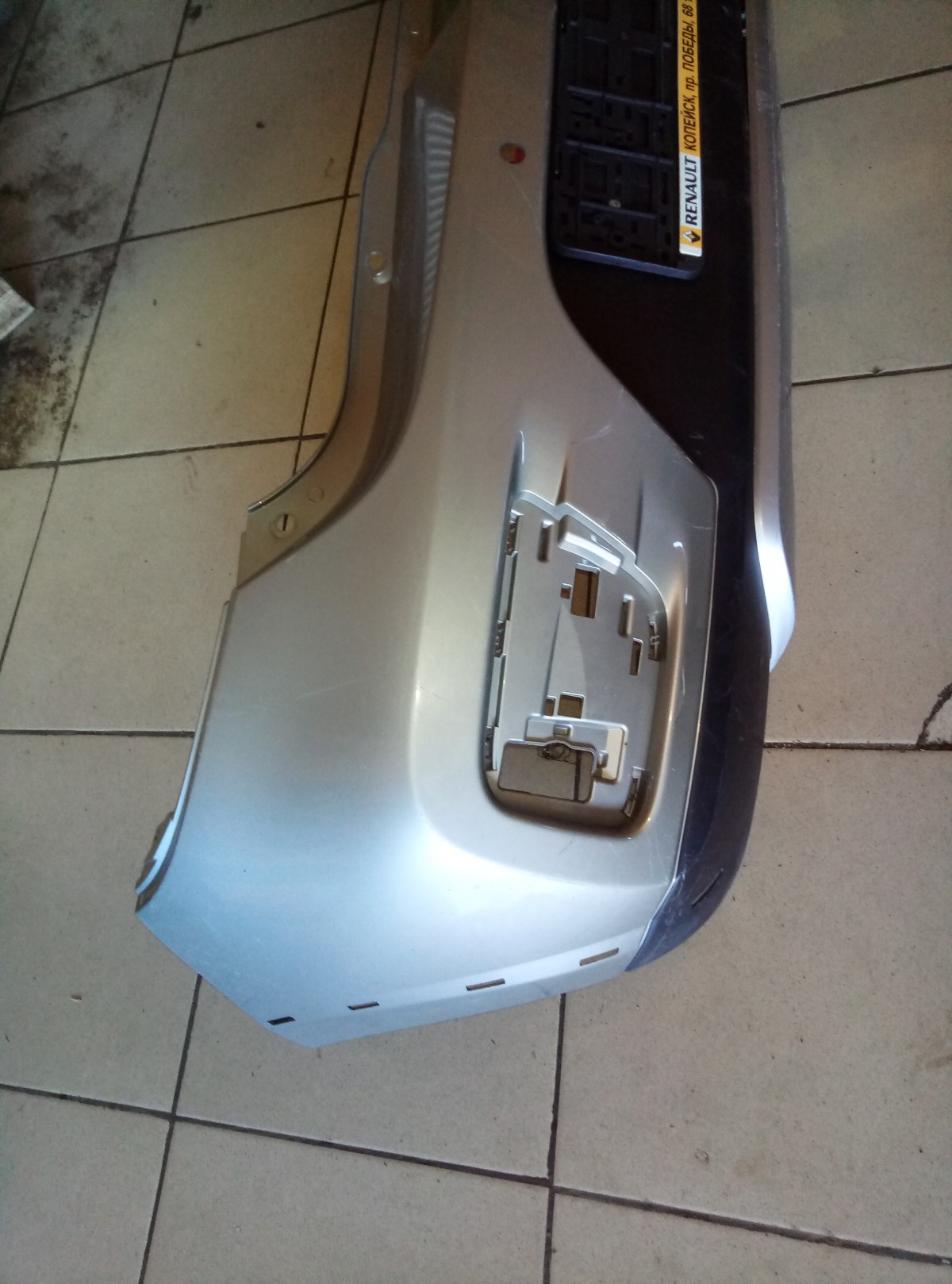 Бампер задний Renault Sandero 2014> на Renault Sandero 