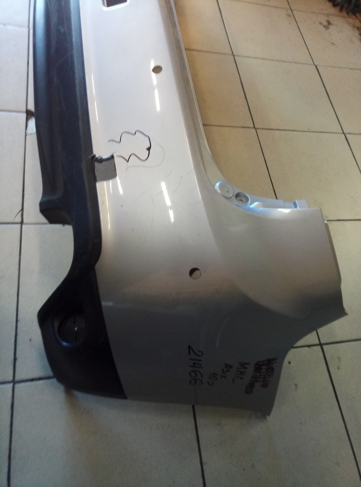 Бампер задний Mitsubishi ASX 2012-2016 на Mitsubishi ASX 
