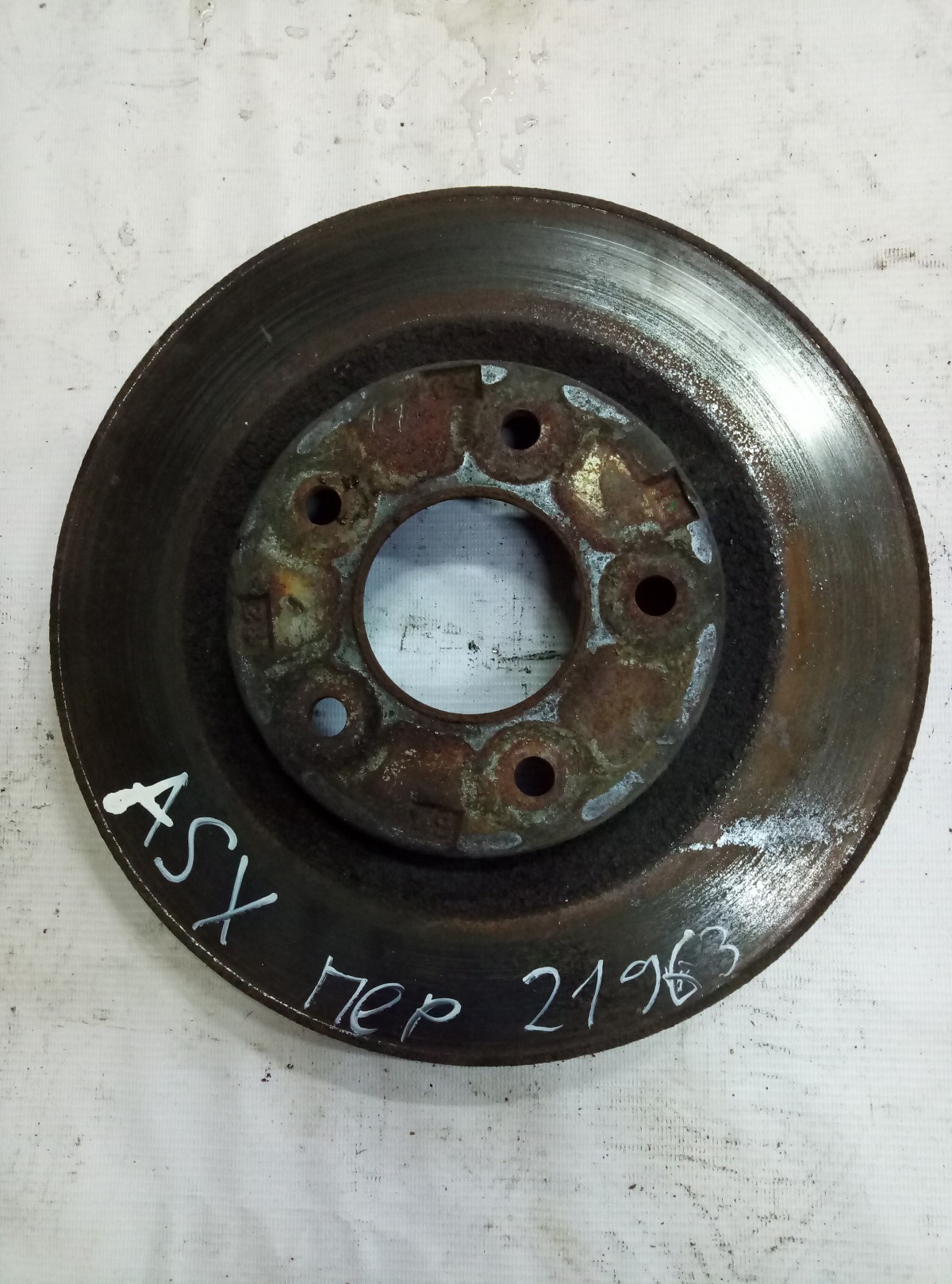 Диск тормозной передний Mitsubishi ASX на Mitsubishi ASX 