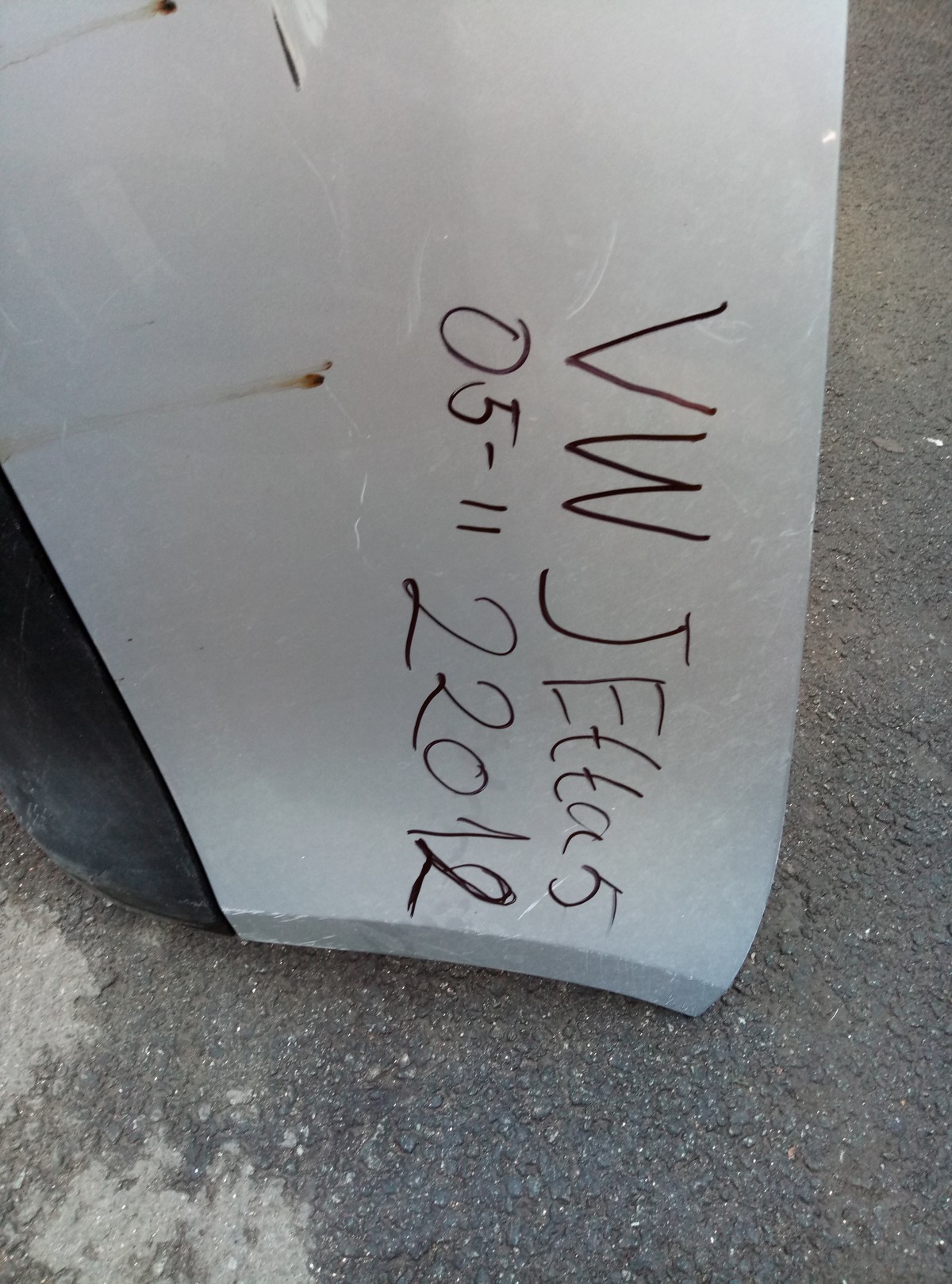 Бампер задний VW JETTA 2005-2010 на Volkswagen Jetta V