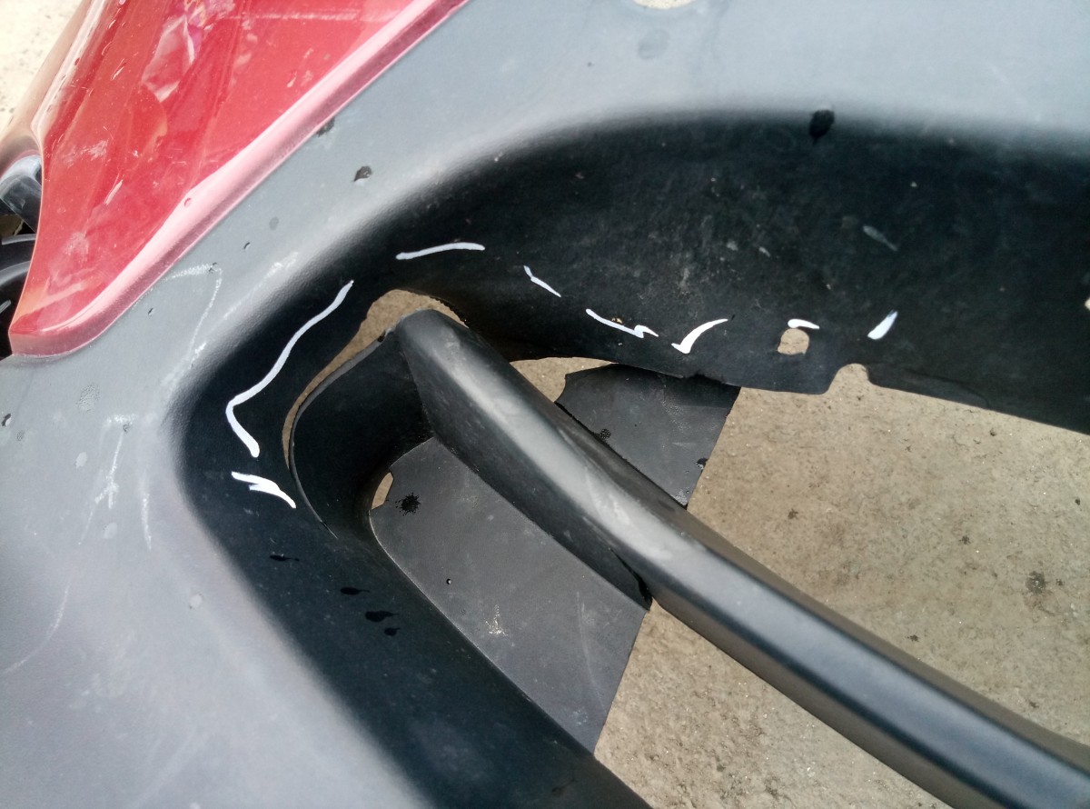 Бампер передний Nissan Qashqai J11 SL262014012 аналог на Nissan Qashqai J11