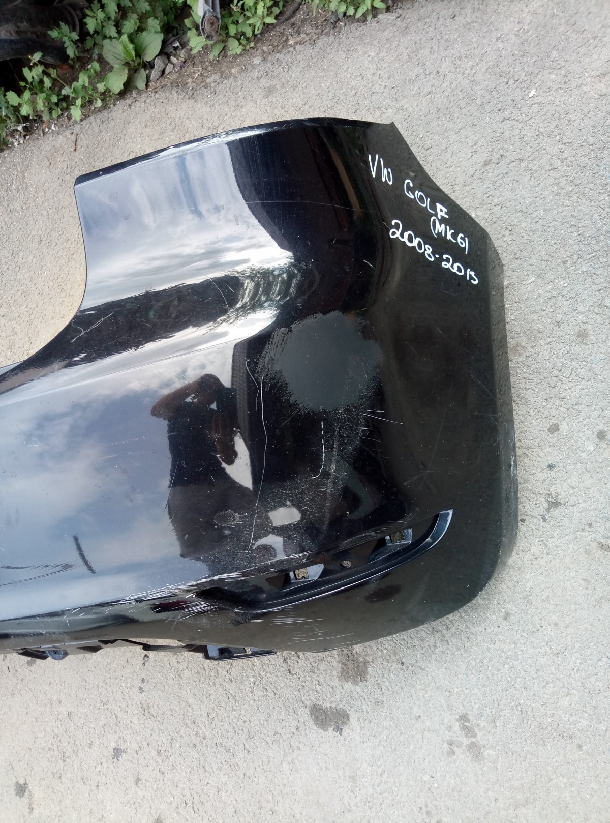 Бампер задний VW GOLF 2008-2013 на Volkswagen Golf 5