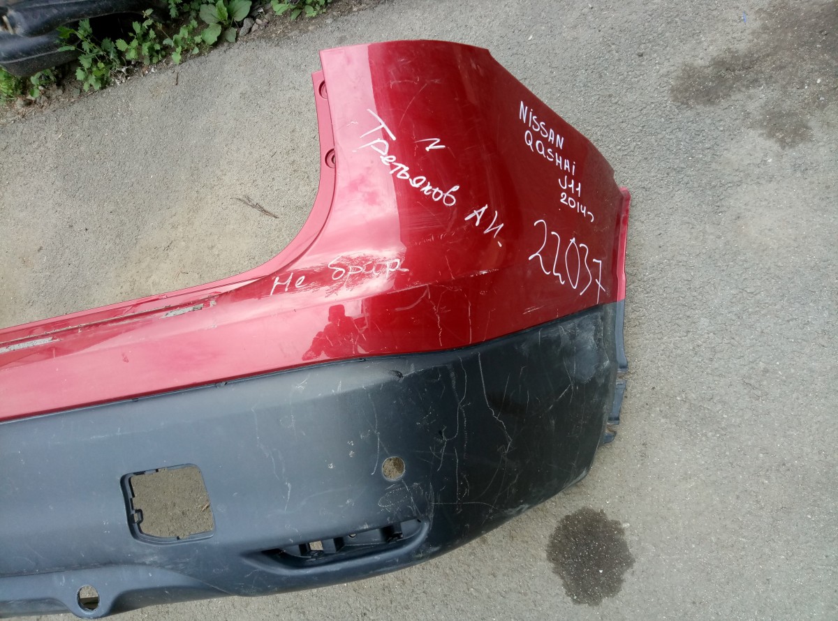 Бампер задний Nissan Qashqai J11  на Nissan Qashqai J11