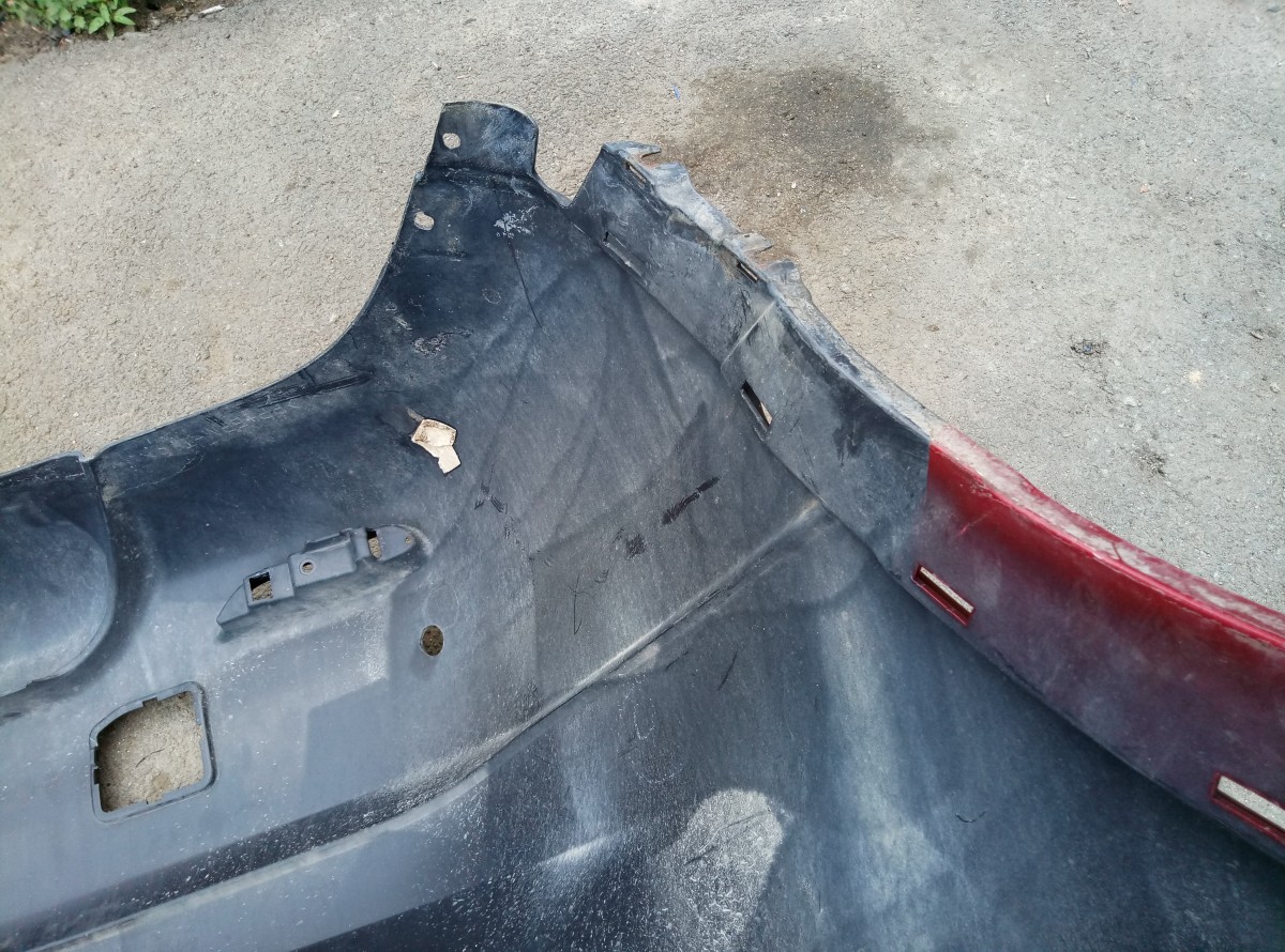 Бампер задний Nissan Qashqai J11  на Nissan Qashqai J11