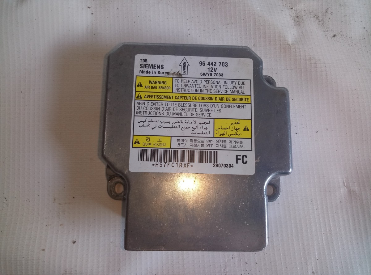  БЛОК SRS Chevrolet Aveo 2006-2011  T250 на Chevrolet Aveo T250
