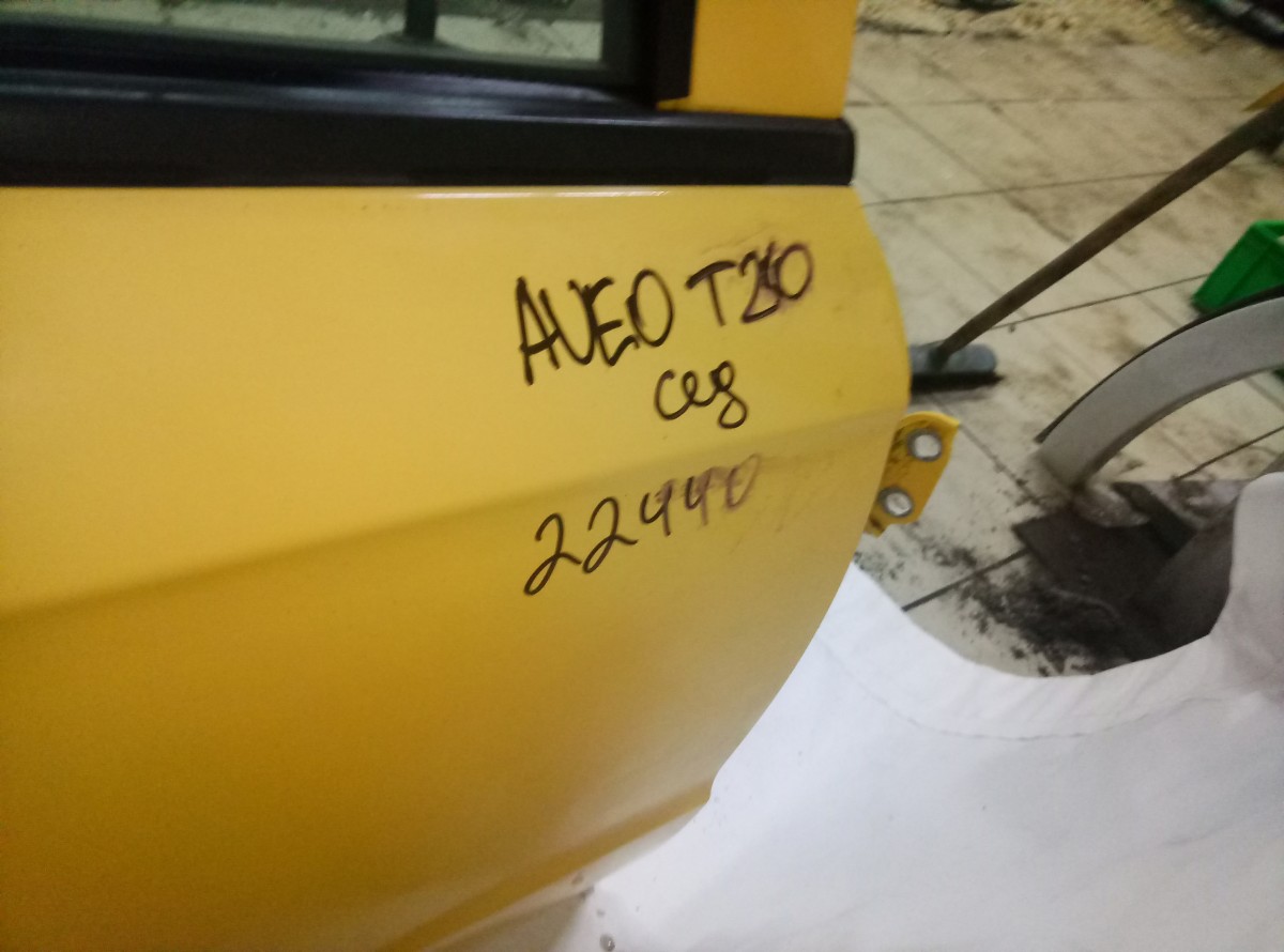 Дверь задняя правая Chevrolet Aveo T250 на Chevrolet Aveo T250