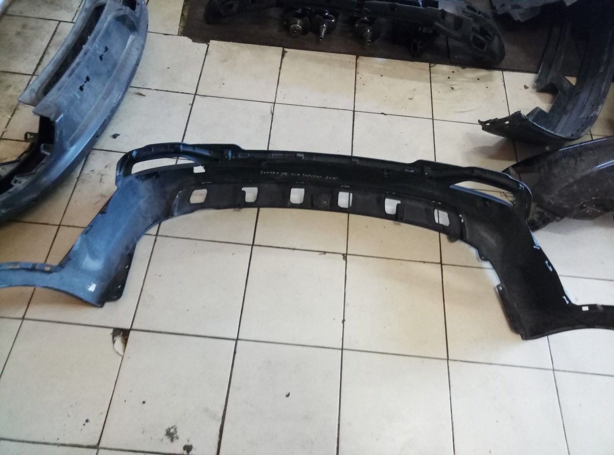 Юбка заднего бампера Kia Sorento 3 2015-2018 86612c5000 на Kia Sorento 3 (UM)