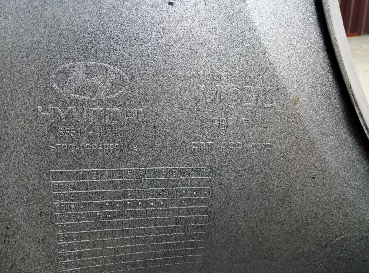 Бампер Solaris Hyundai  на Hyundai Solaris 