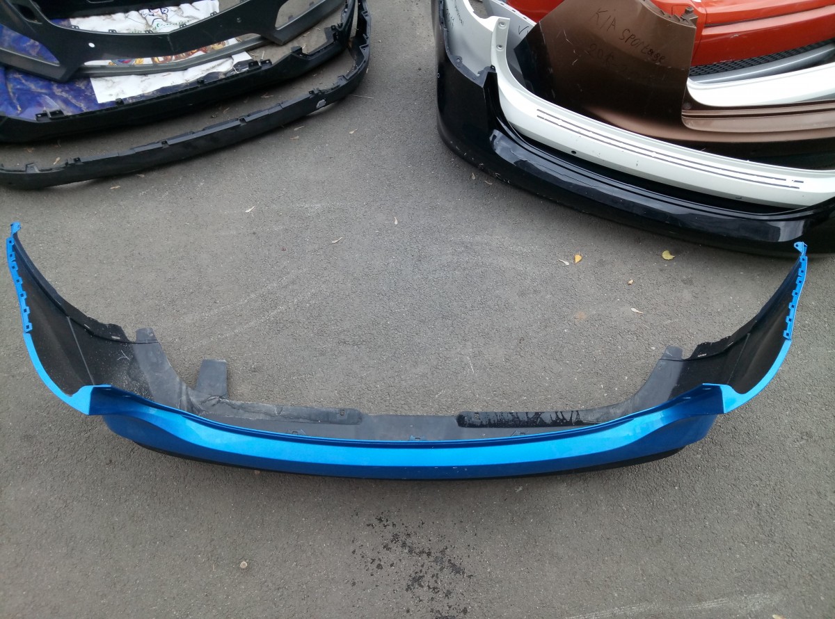 Бампер задний Nissan Qashqai J11  на Nissan Qashqai J11