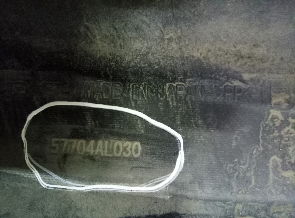 Бампер передний Subaru Outback  на Subaru Outback IV