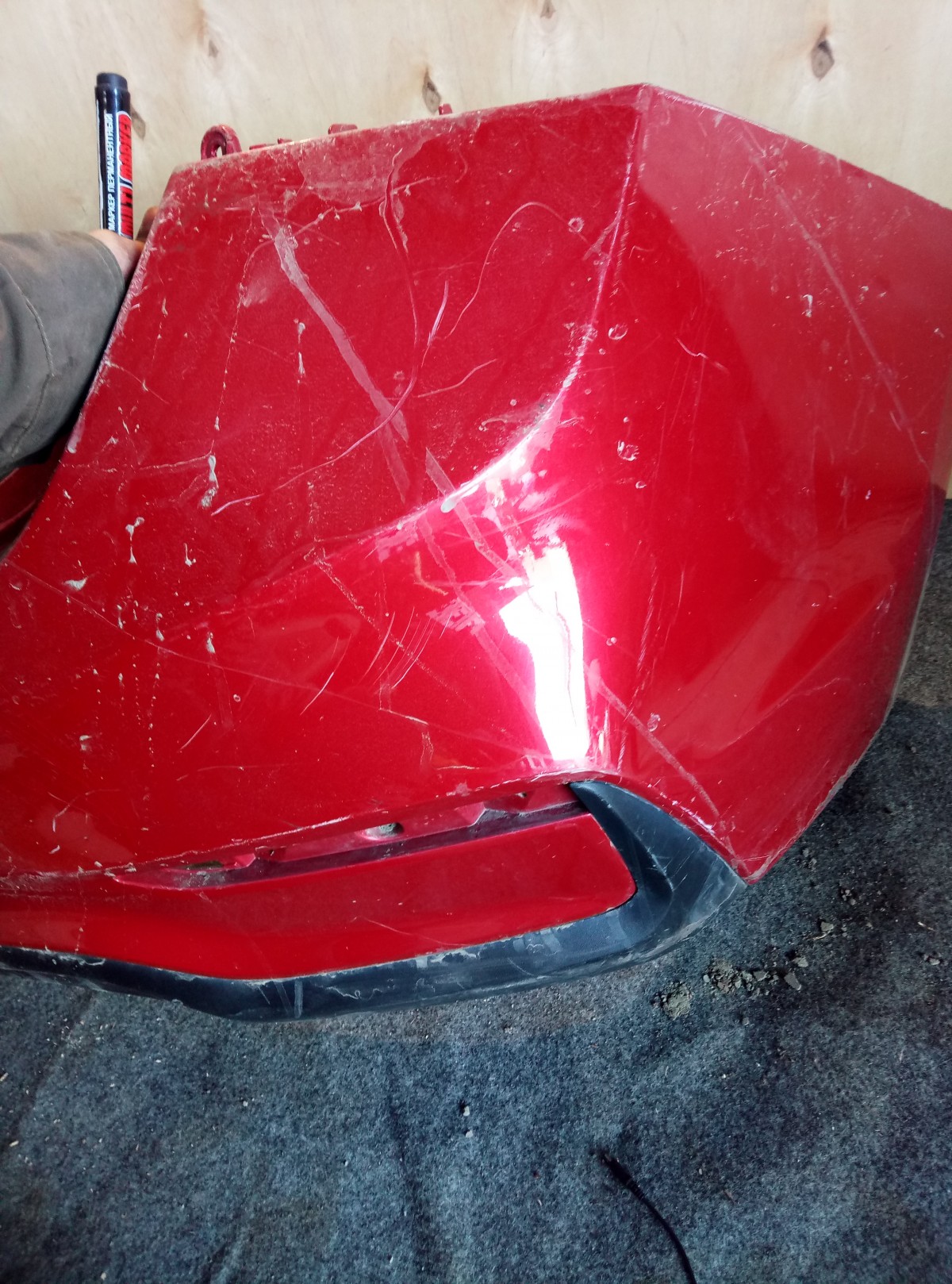 Бампер задний Hyundai Solaris на Hyundai Solaris 