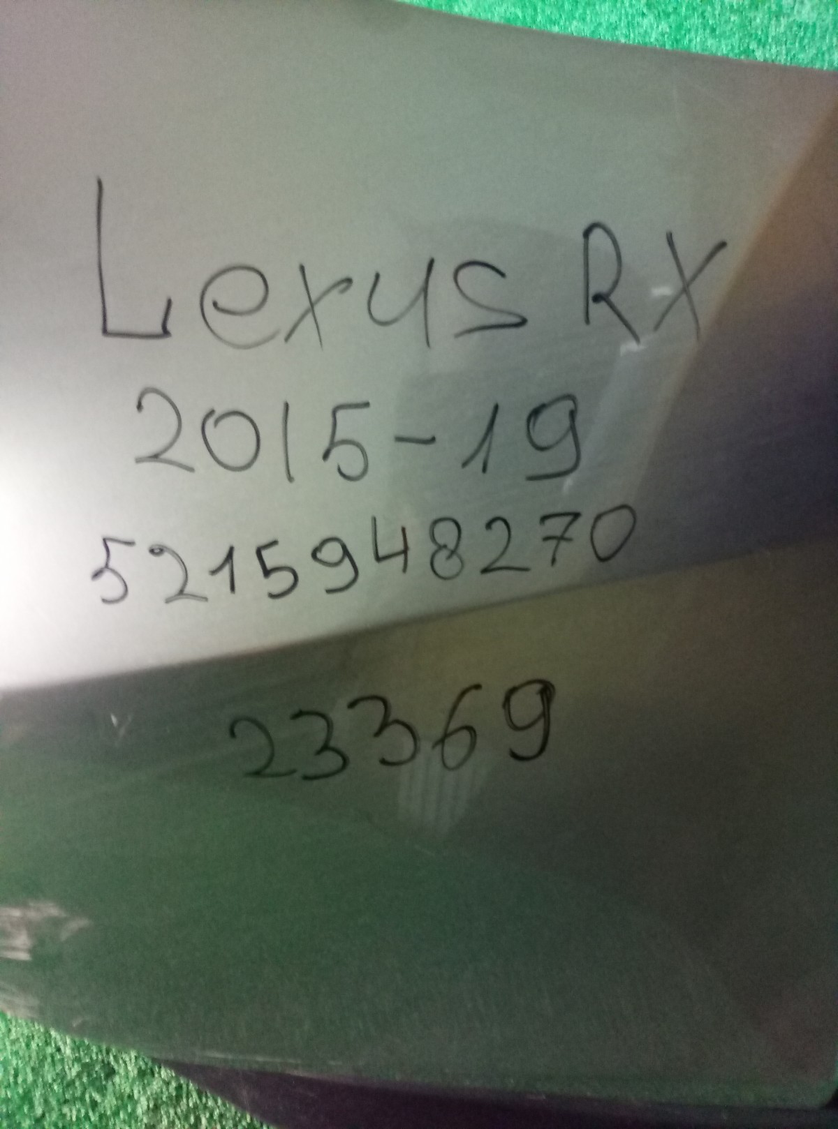 Бампер задний Lexus RX 4  на Lexus RX 3