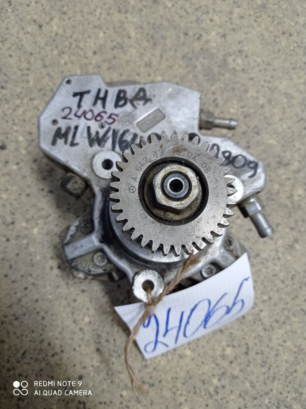 Насос ТНВД Mercedes Benz W164 на Mercedes-Benz M-Class (W164)