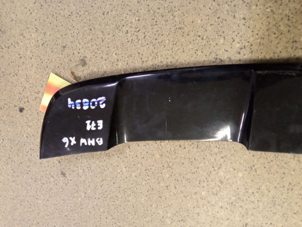 Накладка переднего бампера BMW X6 E71  на BMW X6 E71