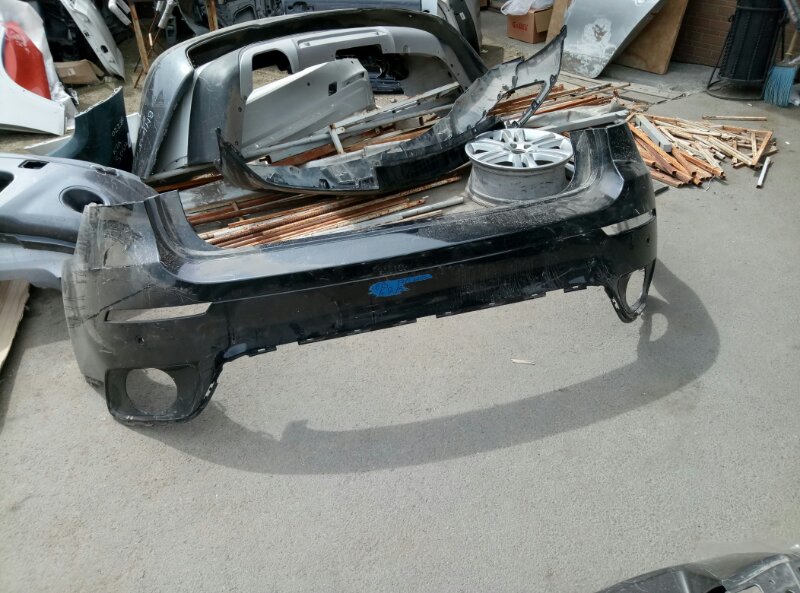 Бампер задний BMW X6 E71 2007-2014 на BMW X6 E71