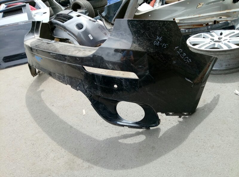 Бампер задний BMW X6 E71 2007-2014 на BMW X6 E71