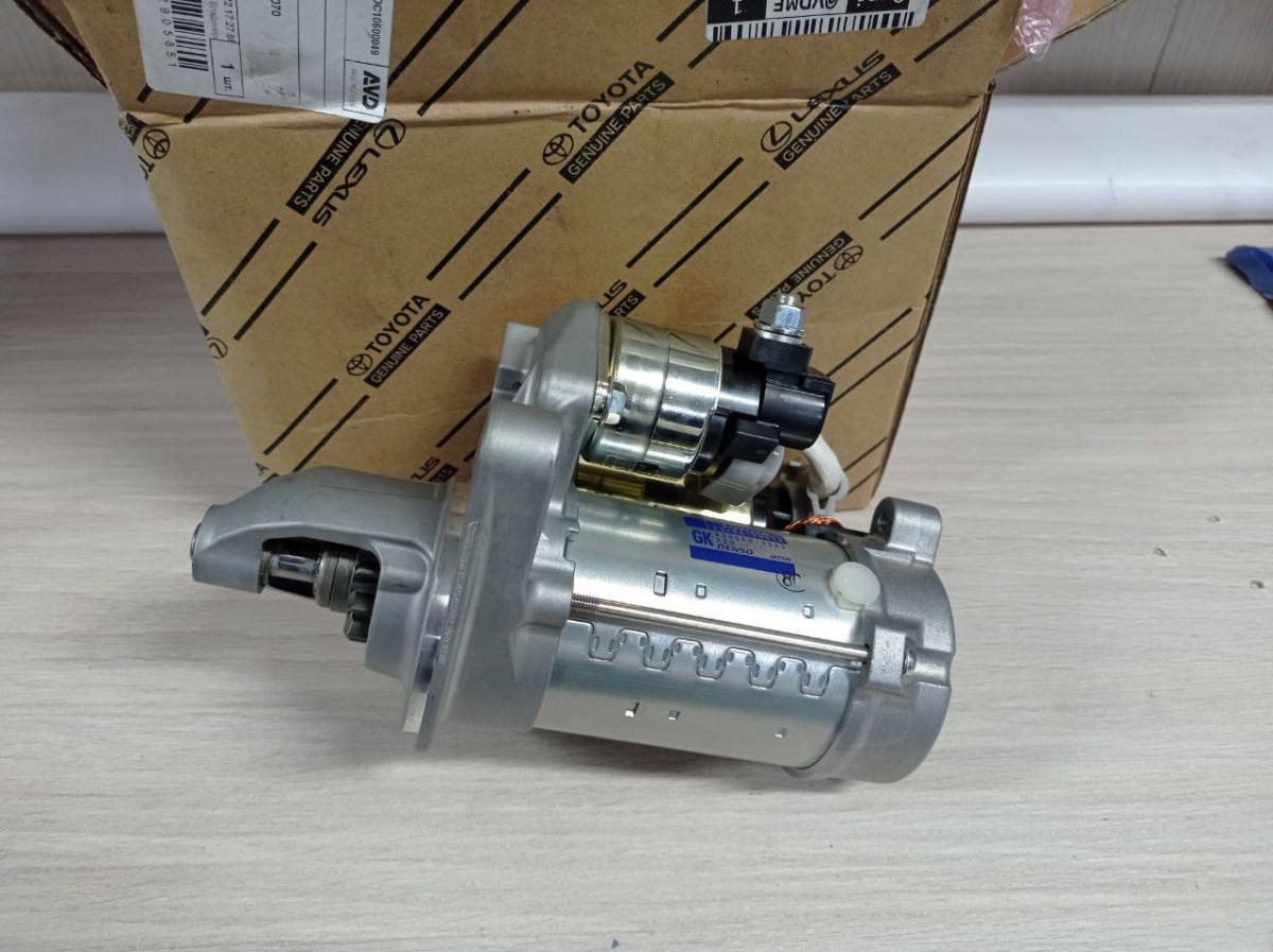 Стартер (Новый) V35AFTS Toyota Land Cruiser 300\Lexus LS  28100-70070 на Toyota Land Cruiser Prado 150