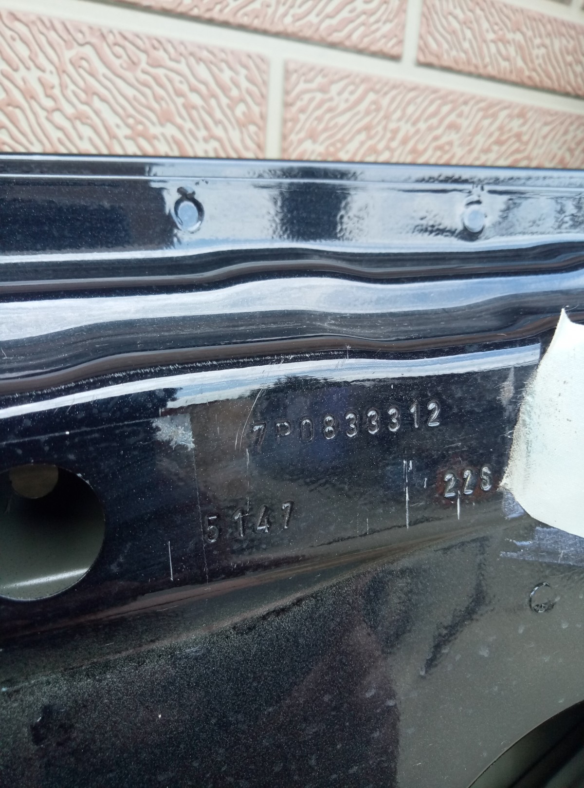 Дверь задняя правая Volkswagen Touareg 2  на Volkswagen Tiguan 