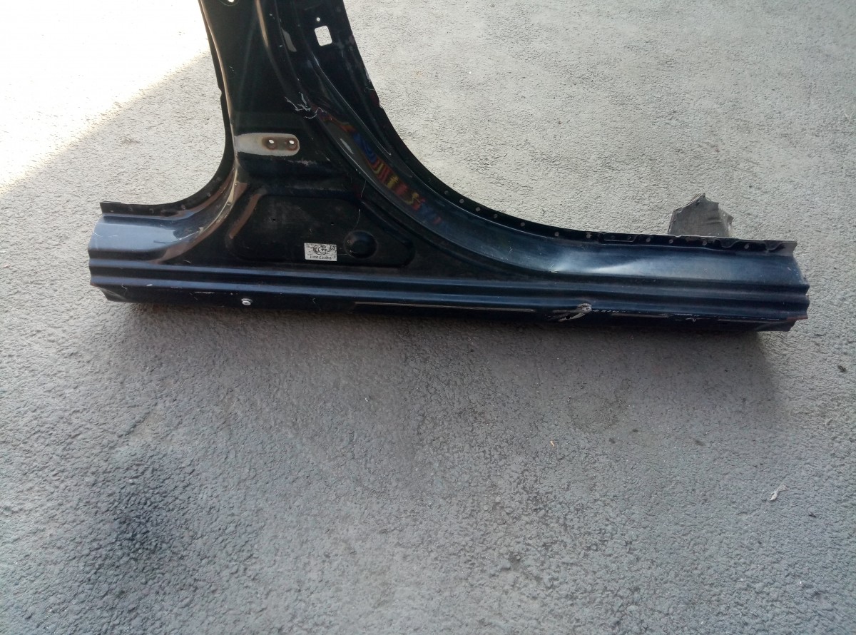 Порог со стойкой правый Mitsubishi Lancer X 2007 на Mitsubishi Lancer X