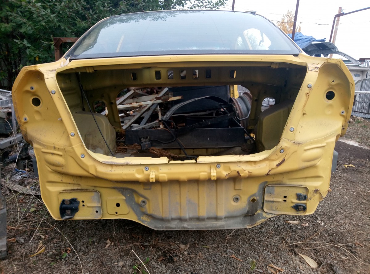 Задняя панель (rear cut) Chaevrolet Aveo T250 на Chevrolet Aveo T250