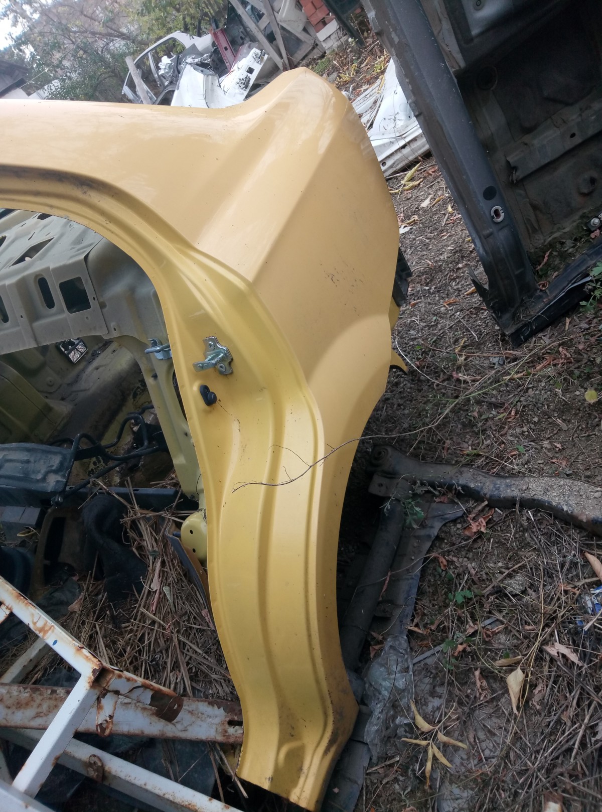 Задняя панель (rear cut) Chaevrolet Aveo T250 на Chevrolet Aveo T250