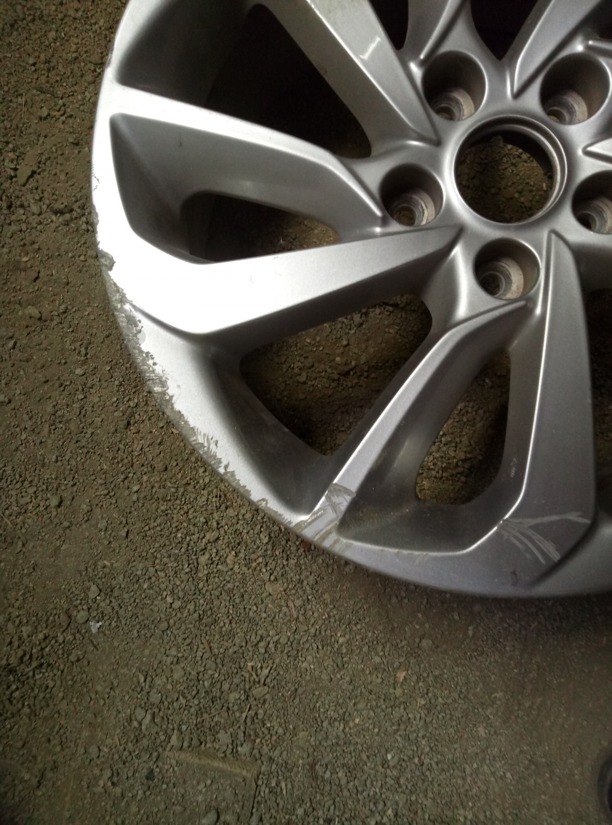 Диск колесный Hyundai Tucson R17 на Hyundai Tucson (JM)