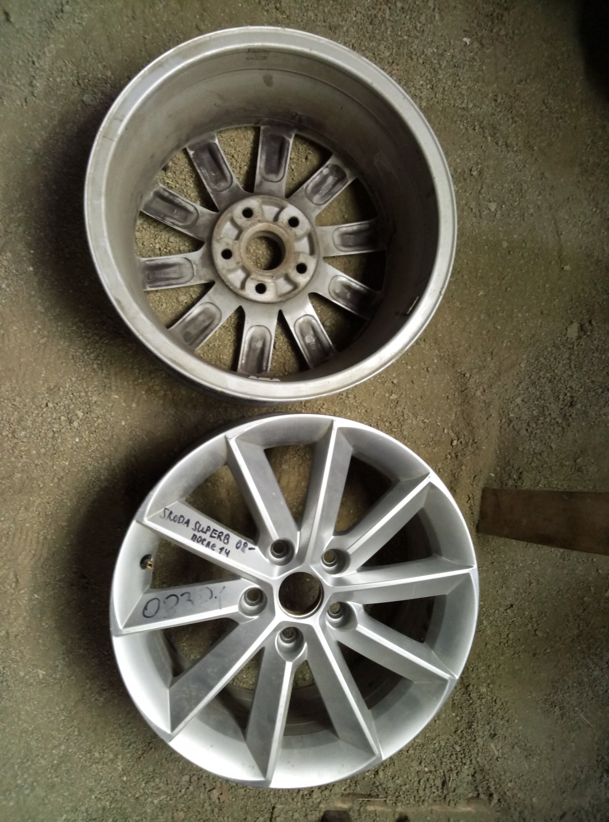 Диск колесный R16 Skoda Superb 2008-2015 после 2014 на Skoda Superb 2